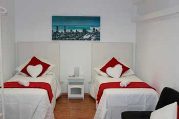 Habitación de Apartamentos Los Chorros en el pueblo de Agaete