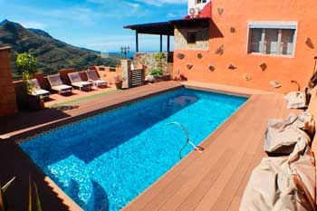 Casa con piscina en el Valle de Agaete