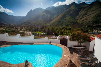 Villa con piscina La Asomadita en Agaete